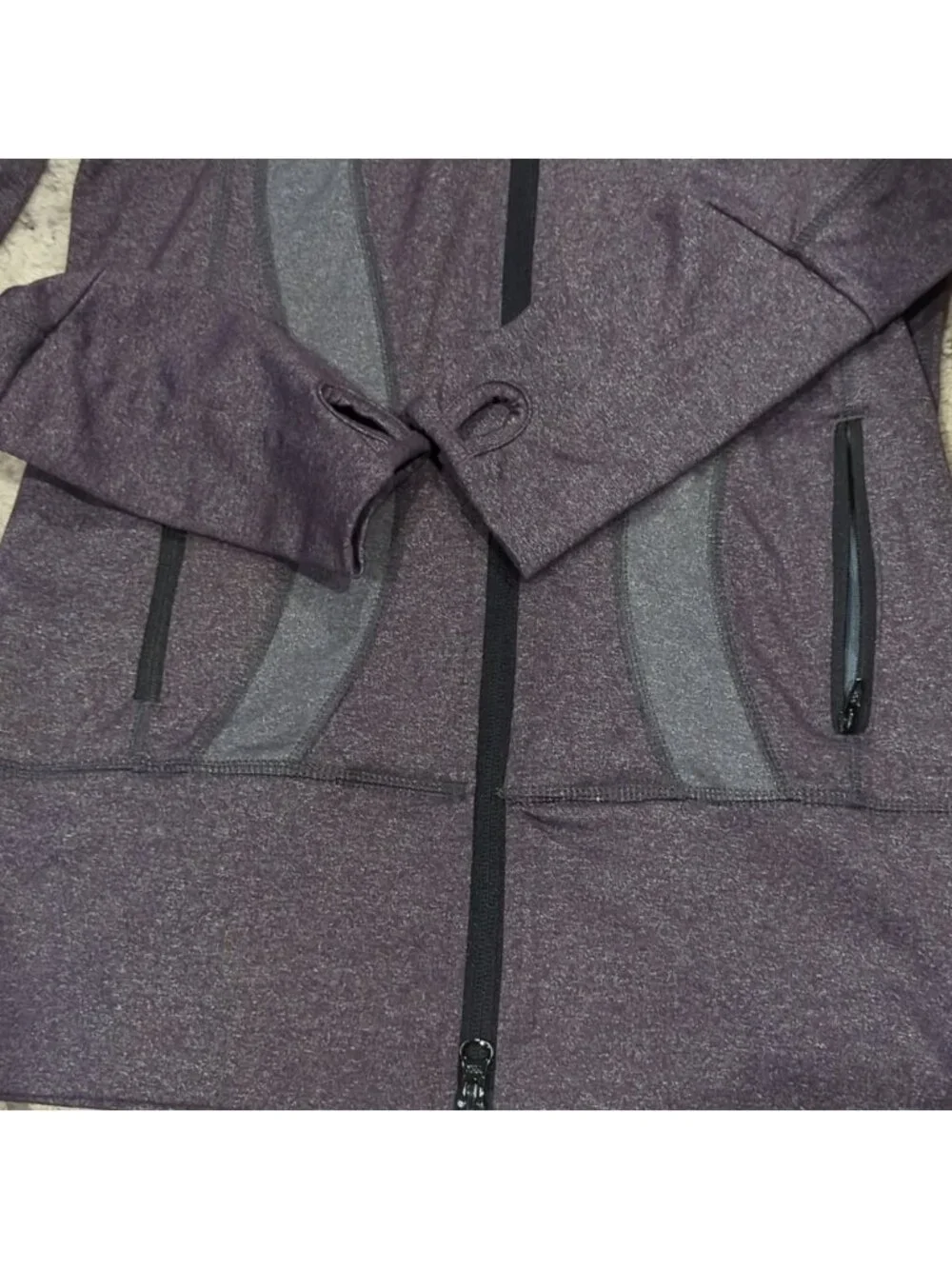 Lululemon Stride Jacket Heathered Wren / Grey